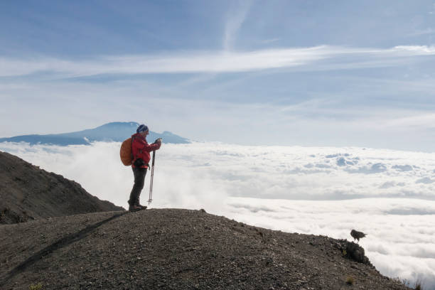 male hike